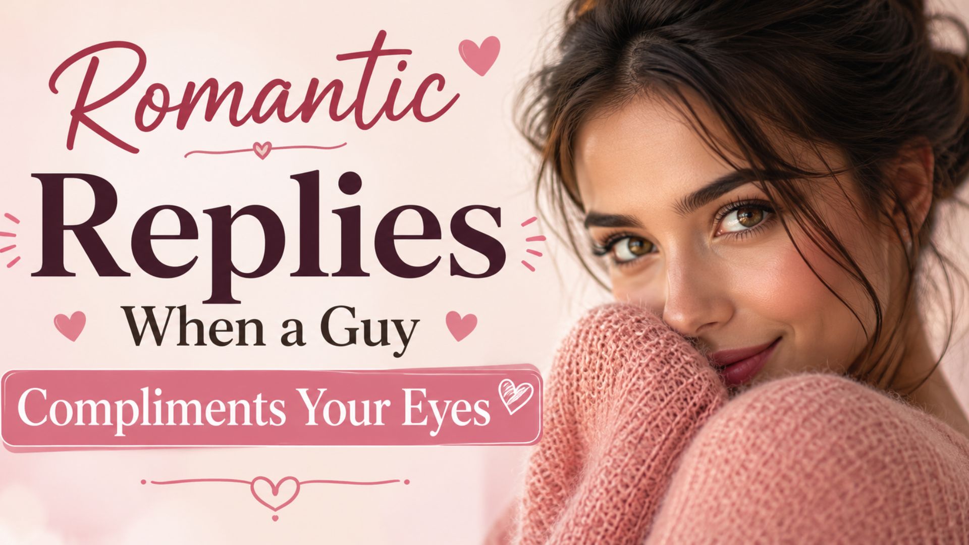 Romantic Replies When a Guy Compliments Your Eyes