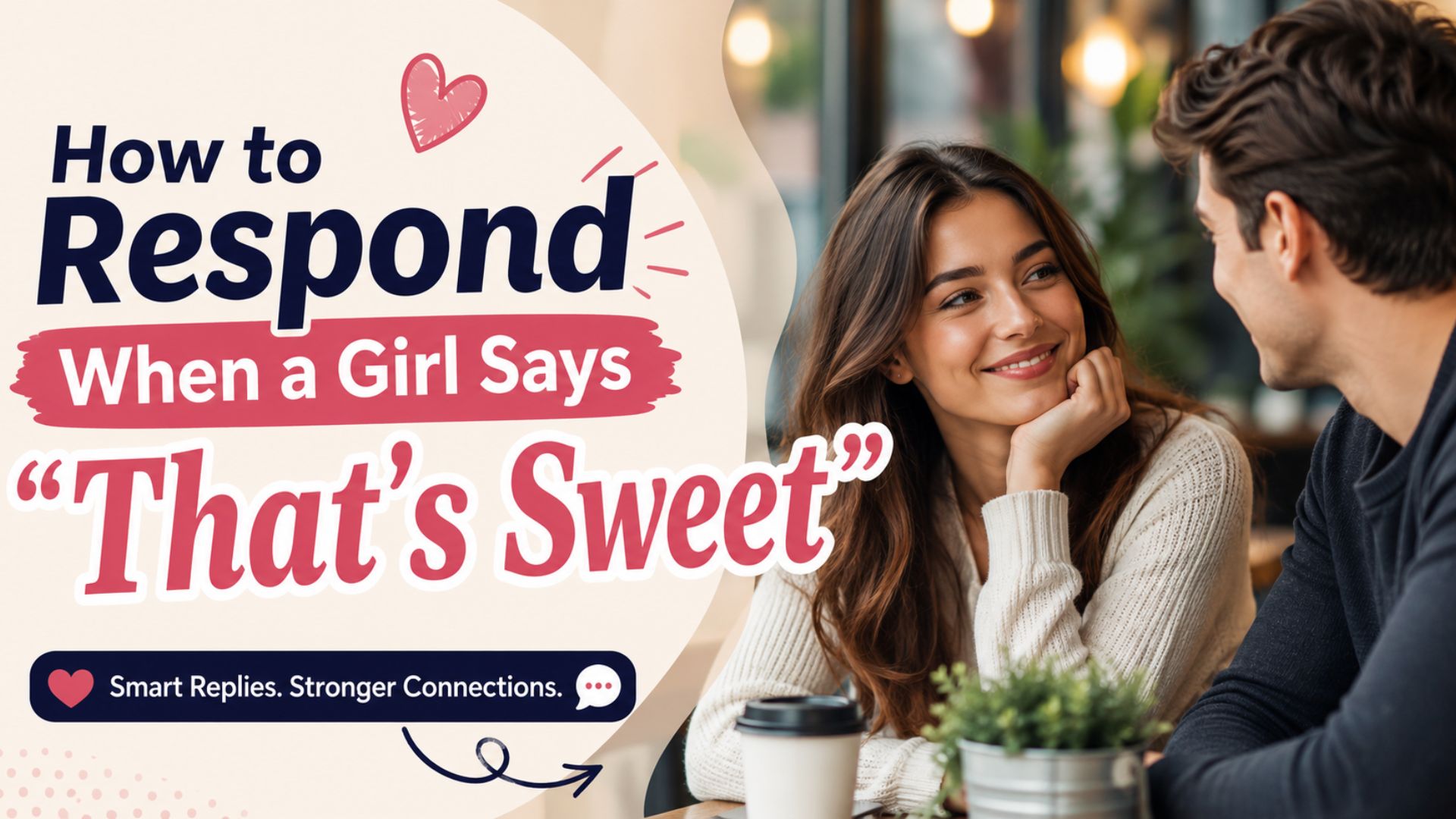 How to Respond When a Girl Says “That’s Sweet”