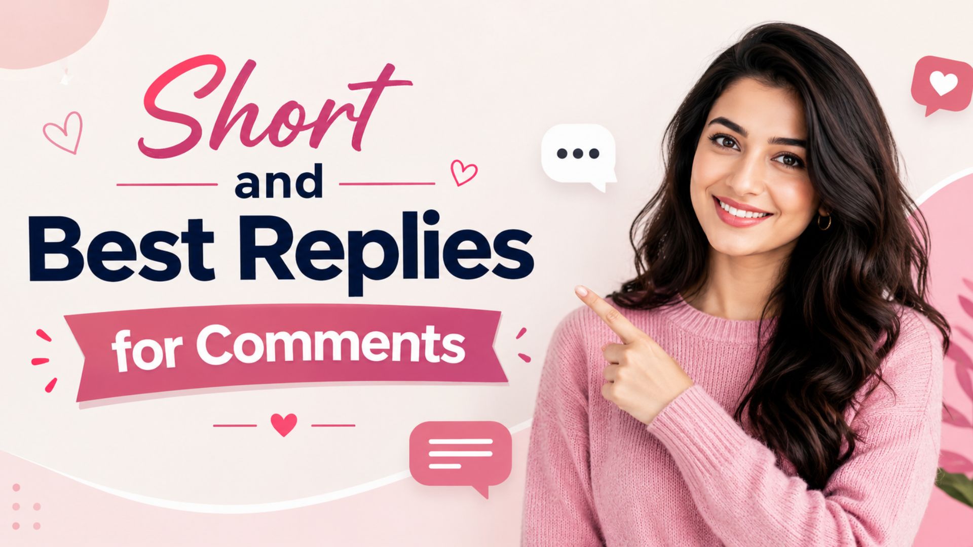 Short and Best Replies for Comments