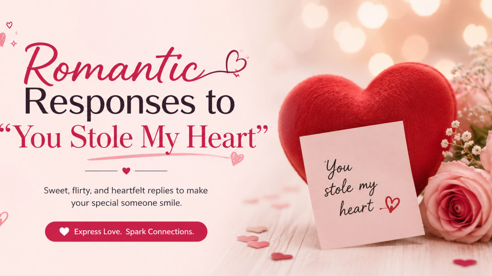 Romantic Responses to “You Stole My Heart”