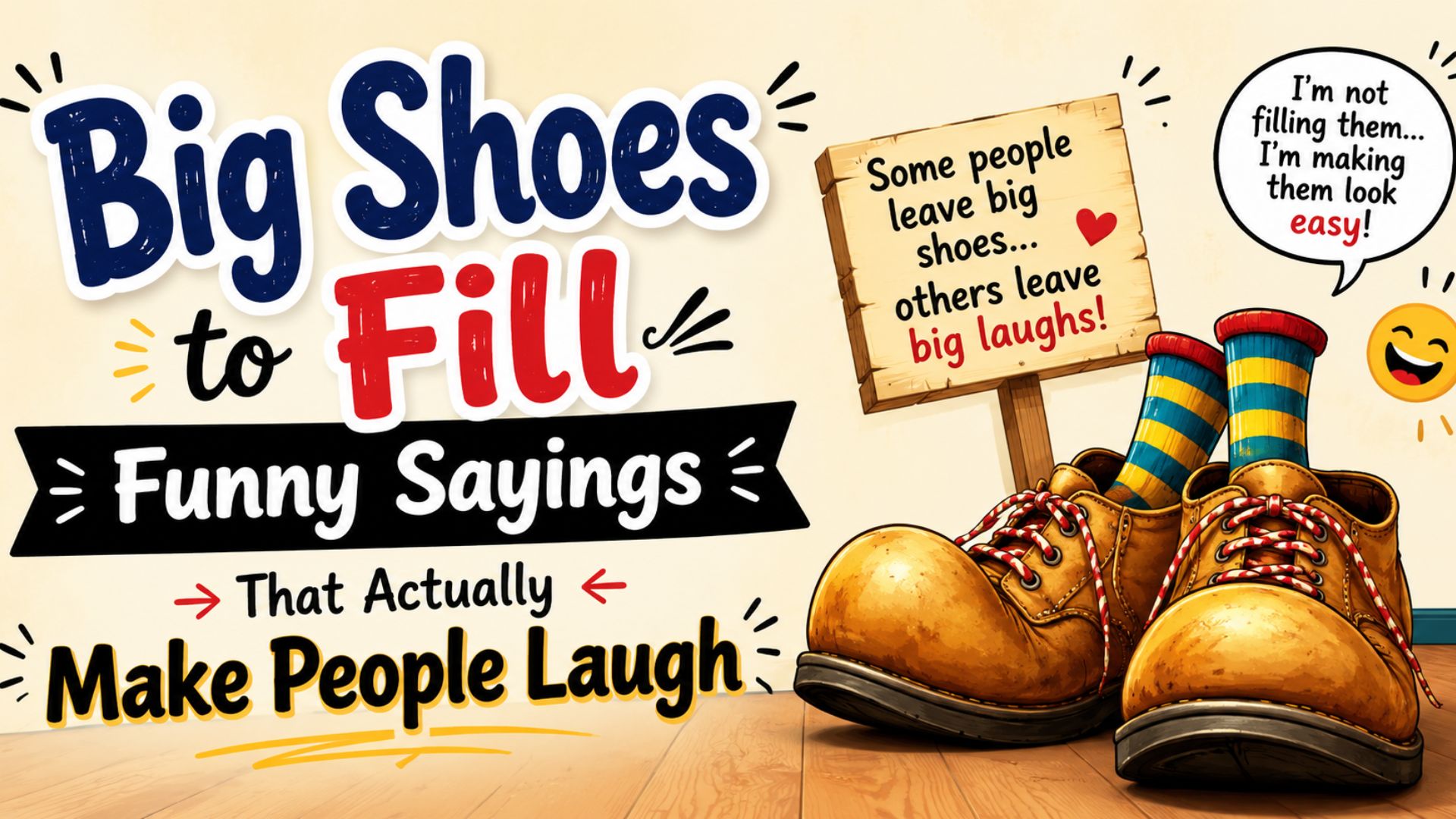 Big Shoes to Fill Funny Examples That Sound Smart Too