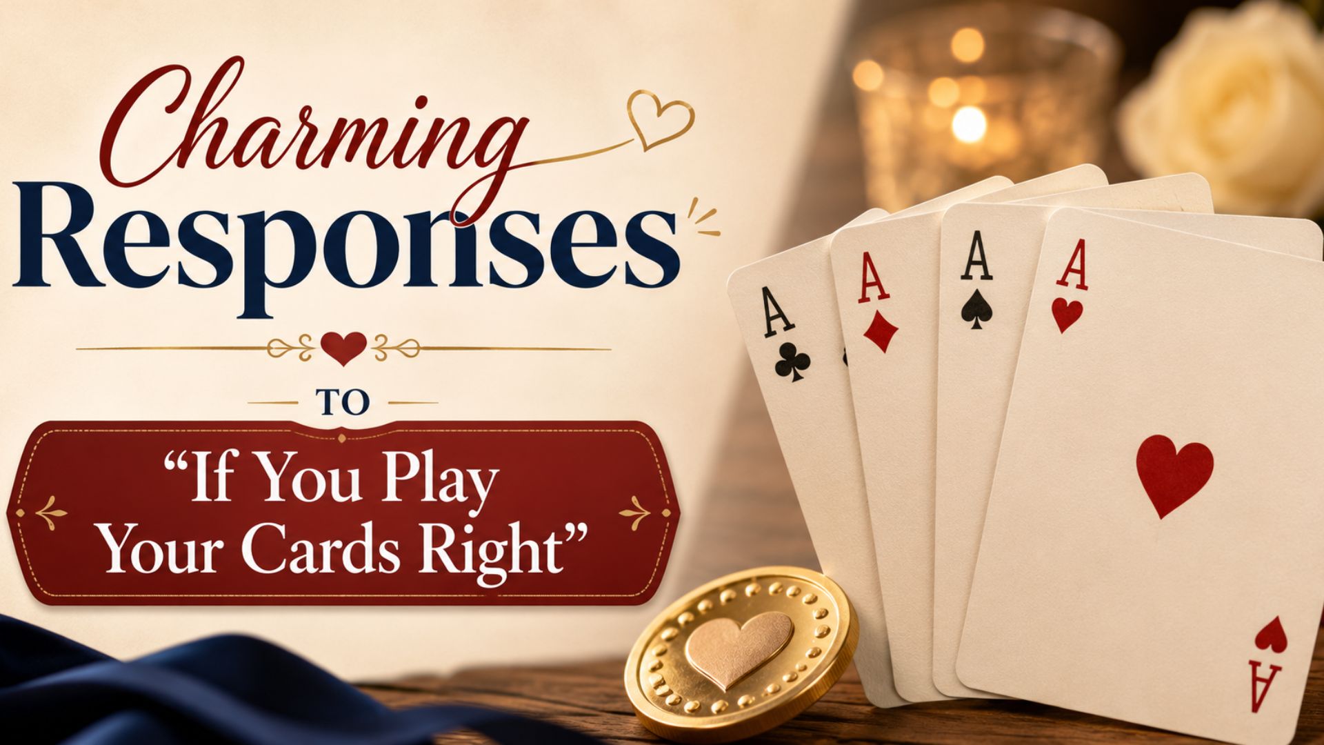 Charming Responses to “If You Play Your Cards Right”