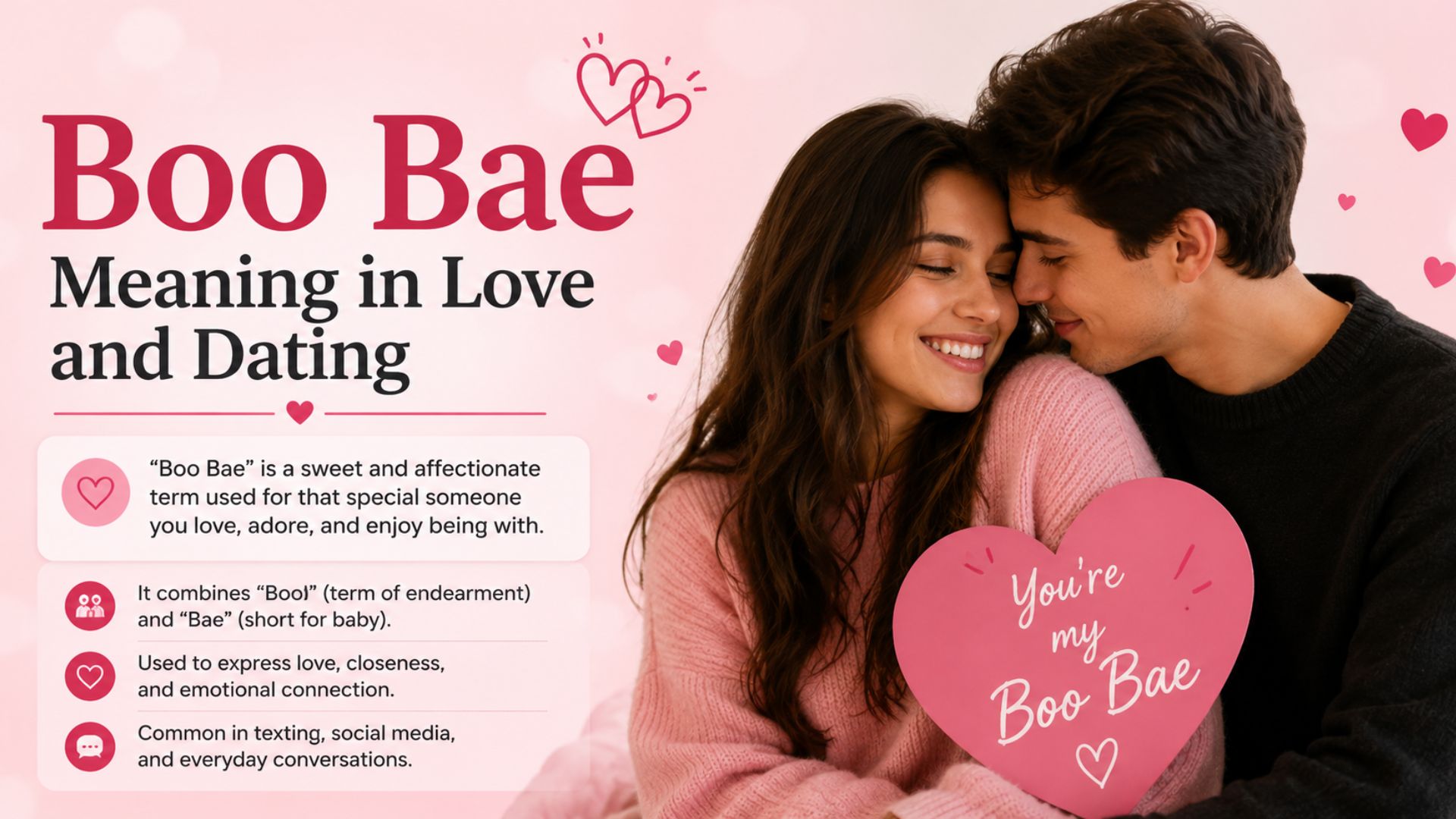 Boo Bae Meaning in Love and Dating