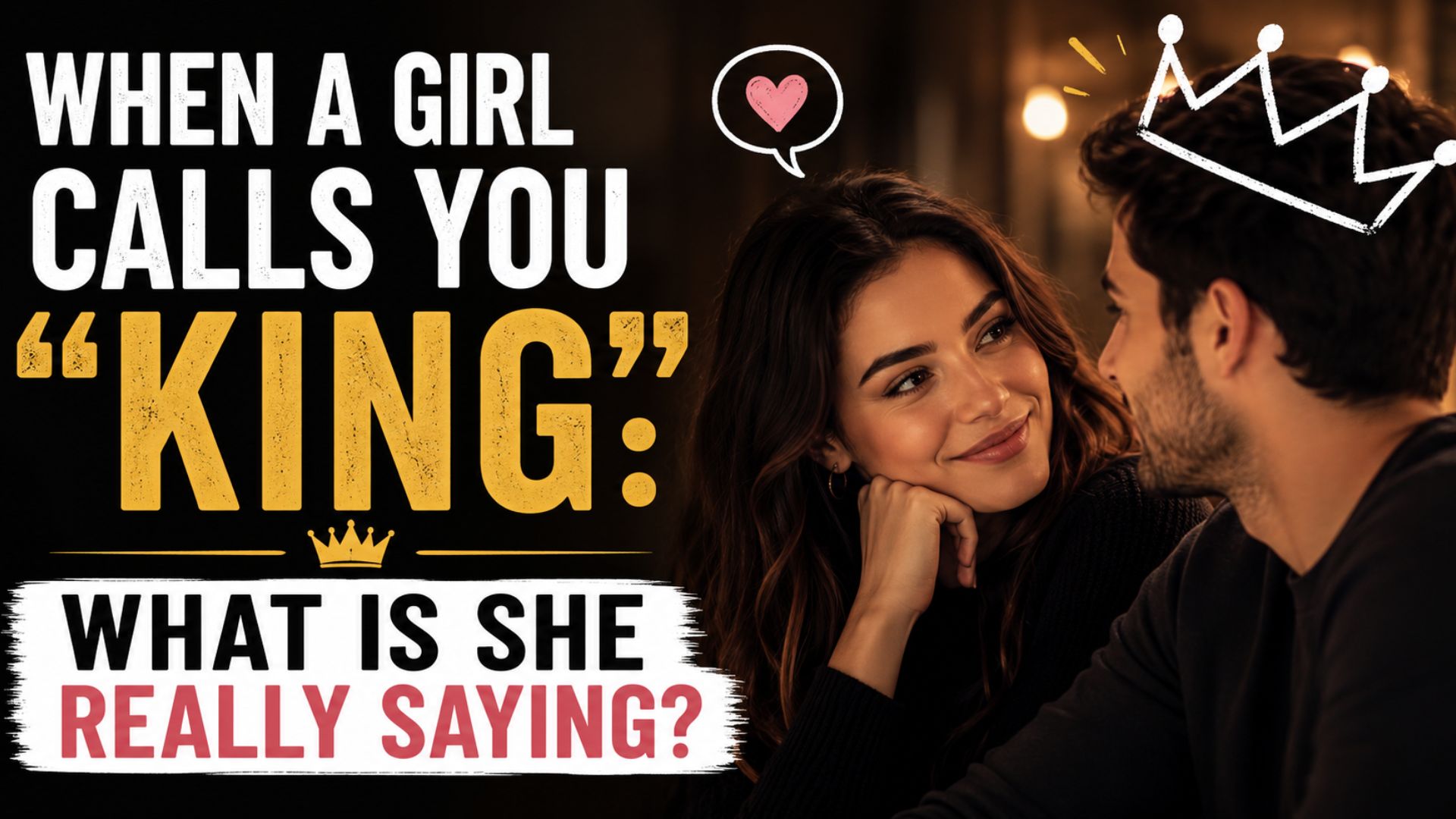 When a Girl Calls You “King”: What Is She Really Saying?
