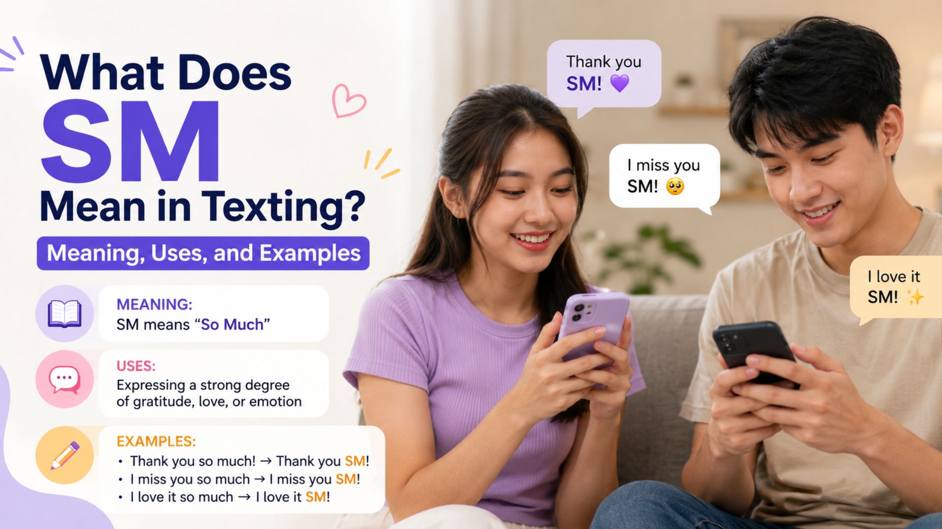 What Does SM Mean in Texting? Meaning, Uses, and Examples