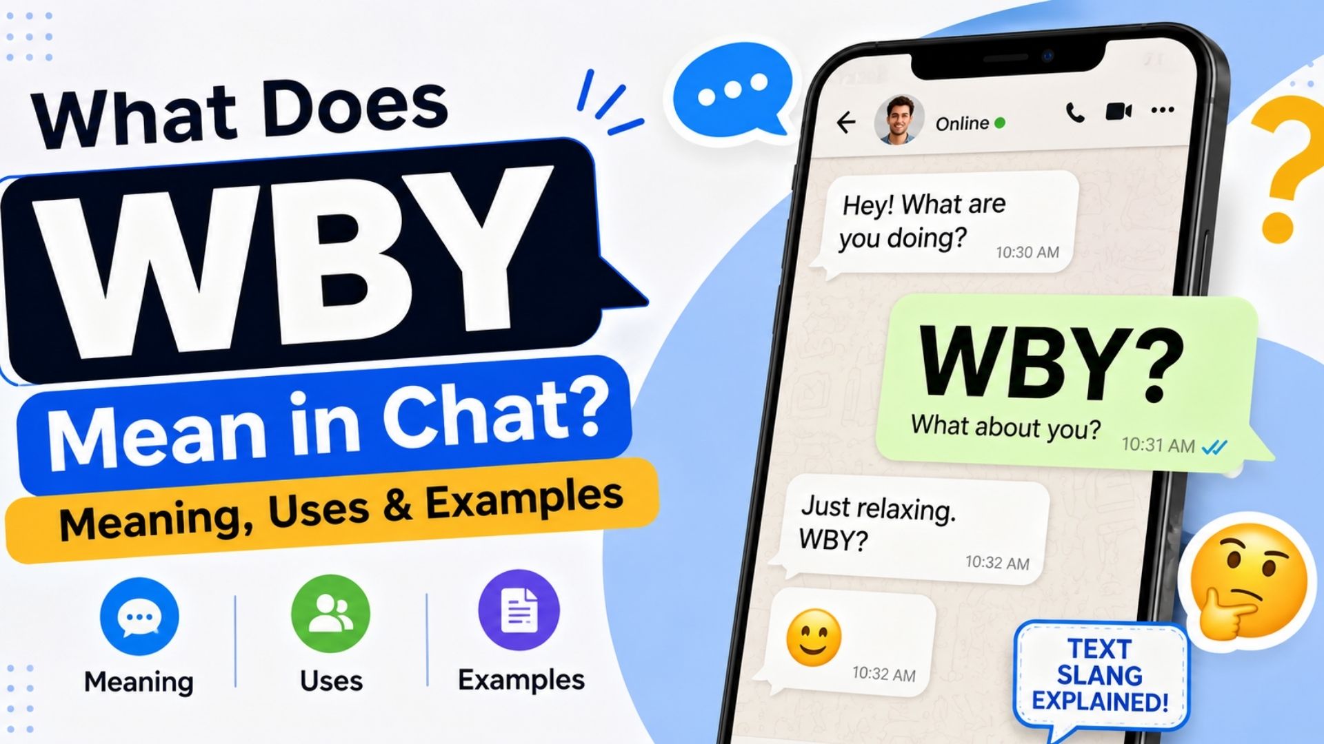 What Does WBY Mean in Chat? Meaning, Uses & Examples