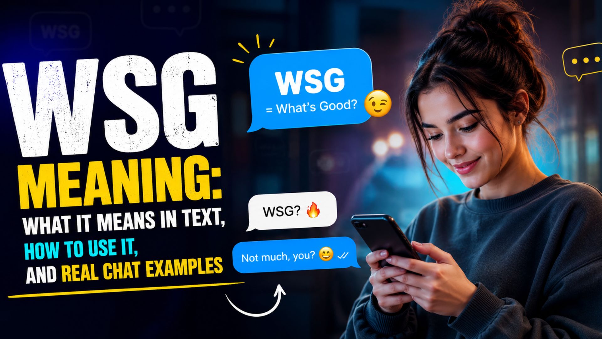 WSG Meaning: What It Means in Text, How to Use It, and Real Chat Examples
