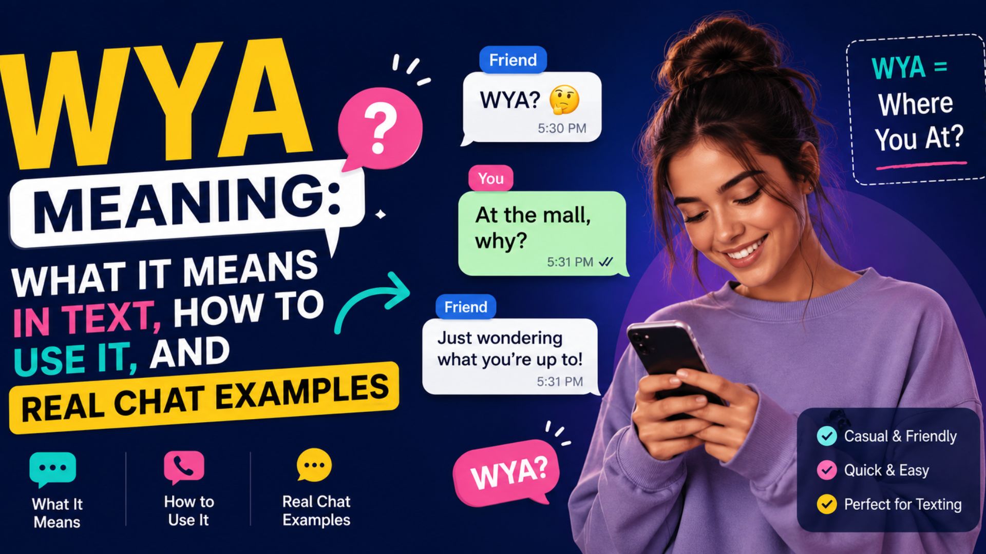 WYA Meaning: What It Means in Text, How to Use It, and Real Chat Examples