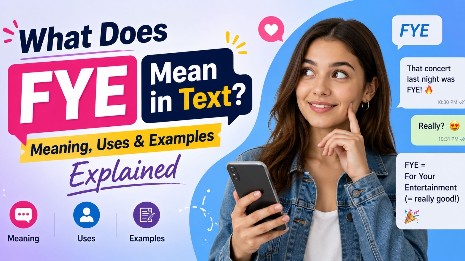 What Does FYE Mean in Text? Meaning, Uses & Examples Explained
