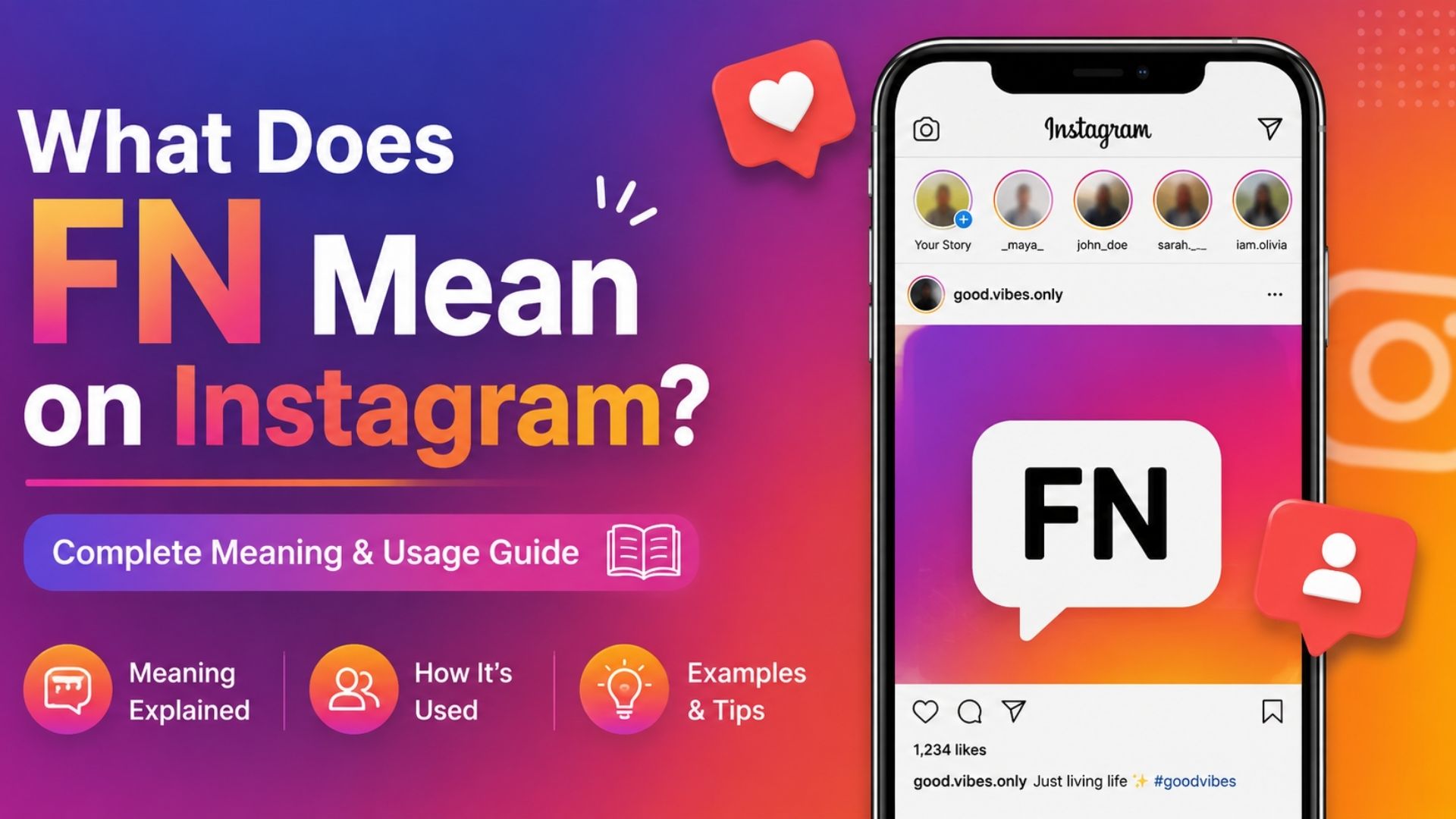 What Does FN Mean on Instagram? Complete Meaning & Usage Guide