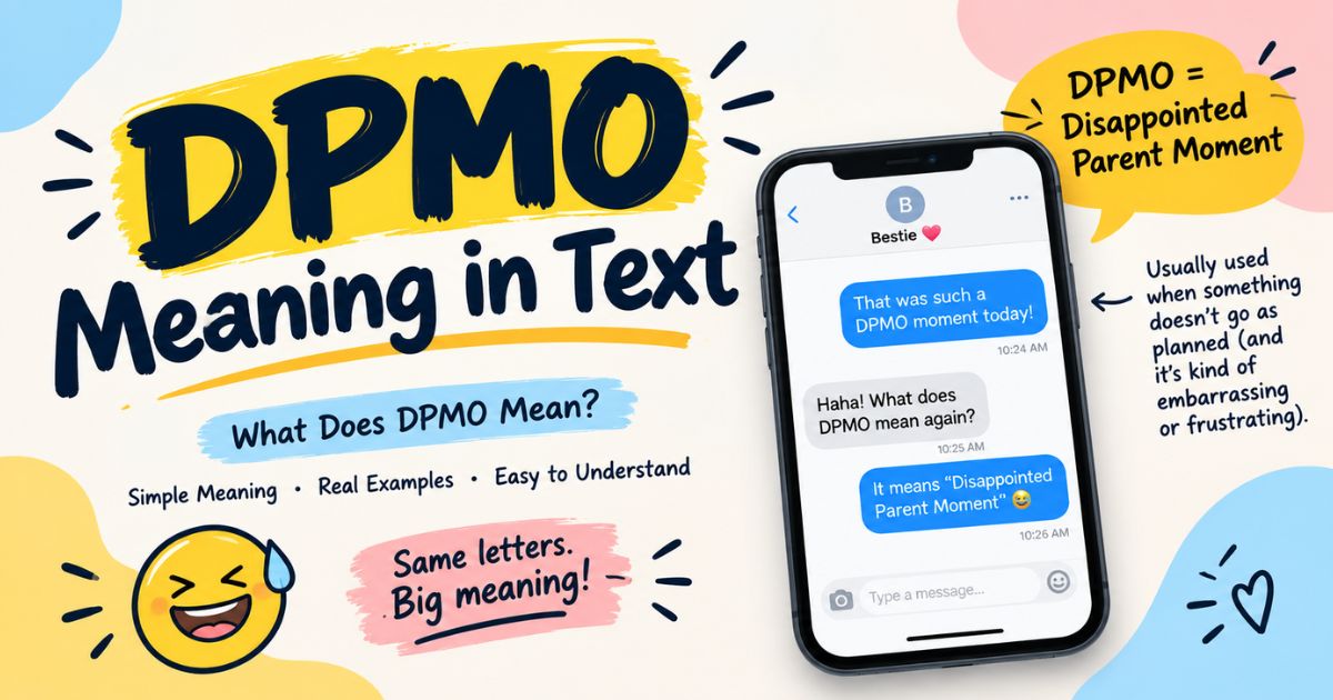 DPMO Meaning in Text