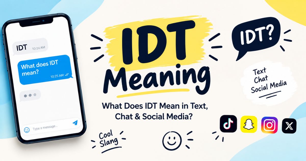 IDT Meaning