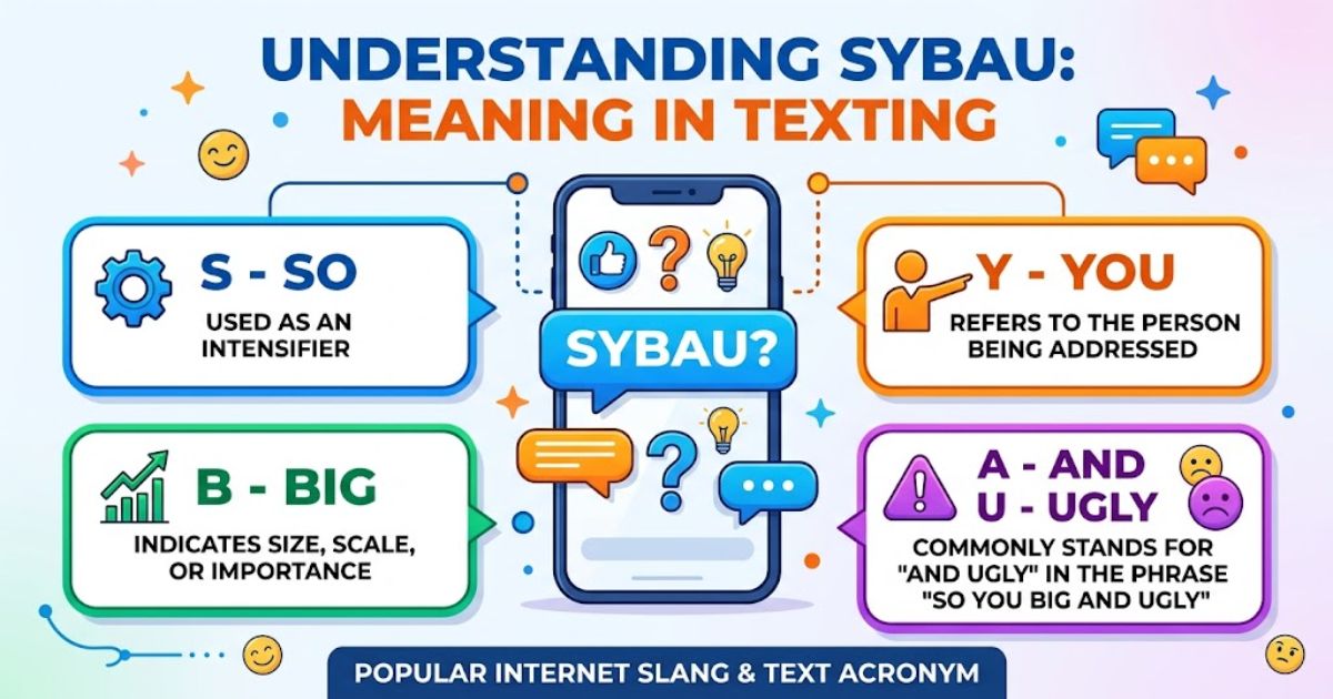 SYBAU Meaning in Text